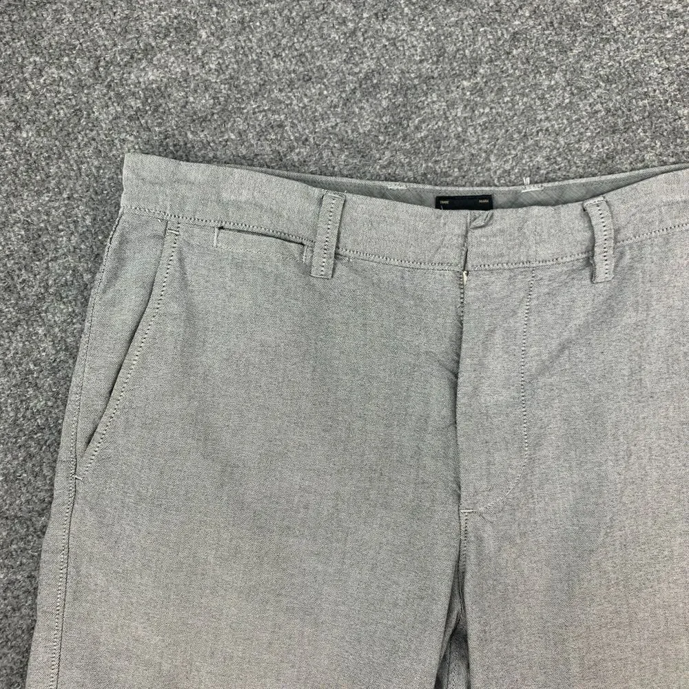 J Crew NY Shorts Mens 32 Gray Garment Dyed Chino 10.5
